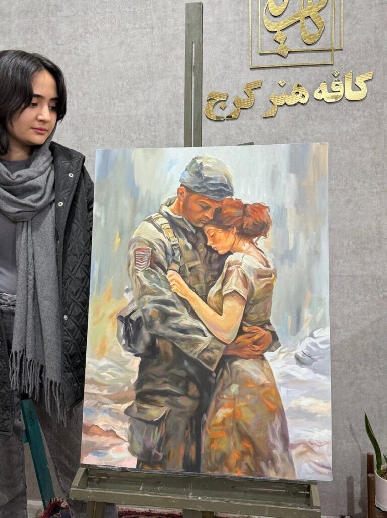 سرباز عاشق اثر هنرجوی کافه هنر