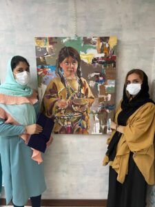 اثر هنرجوی تکنیک رنگ و روغن